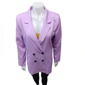 ASOS Public Desire Oversized Lilac  Blazer Size 10
